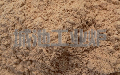 High-alumina refractory clay