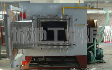 Pre-extraction box vacuum furnace