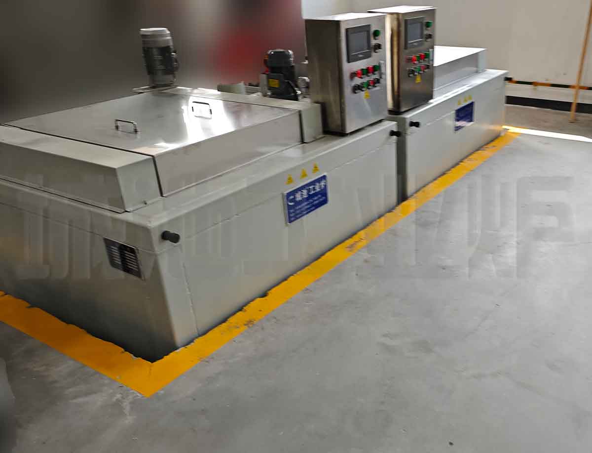 OAB油淬火池,淬火油池,油淬池客户现场